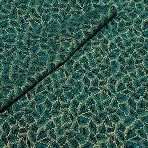 Peter Pan Fabrics: Green & Gold Leaves: 1 Yd + 1 Fat Quarter